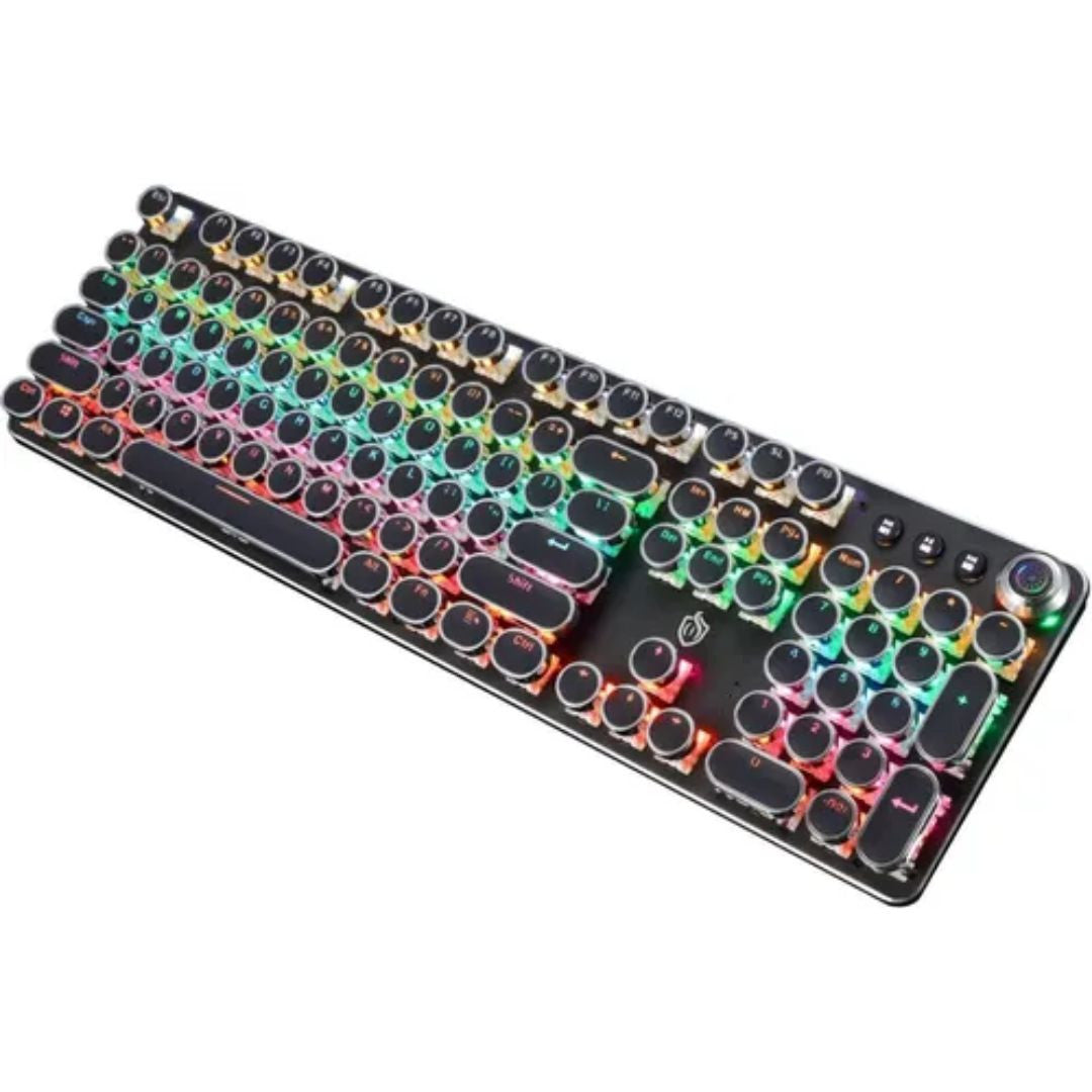 Teclado Gamer Mecánico Teclas Redondas