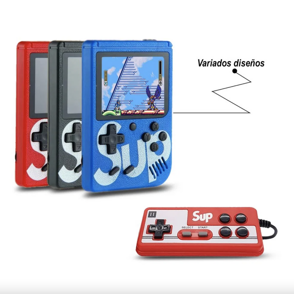 Mini consola retro 400 juegos incorporados