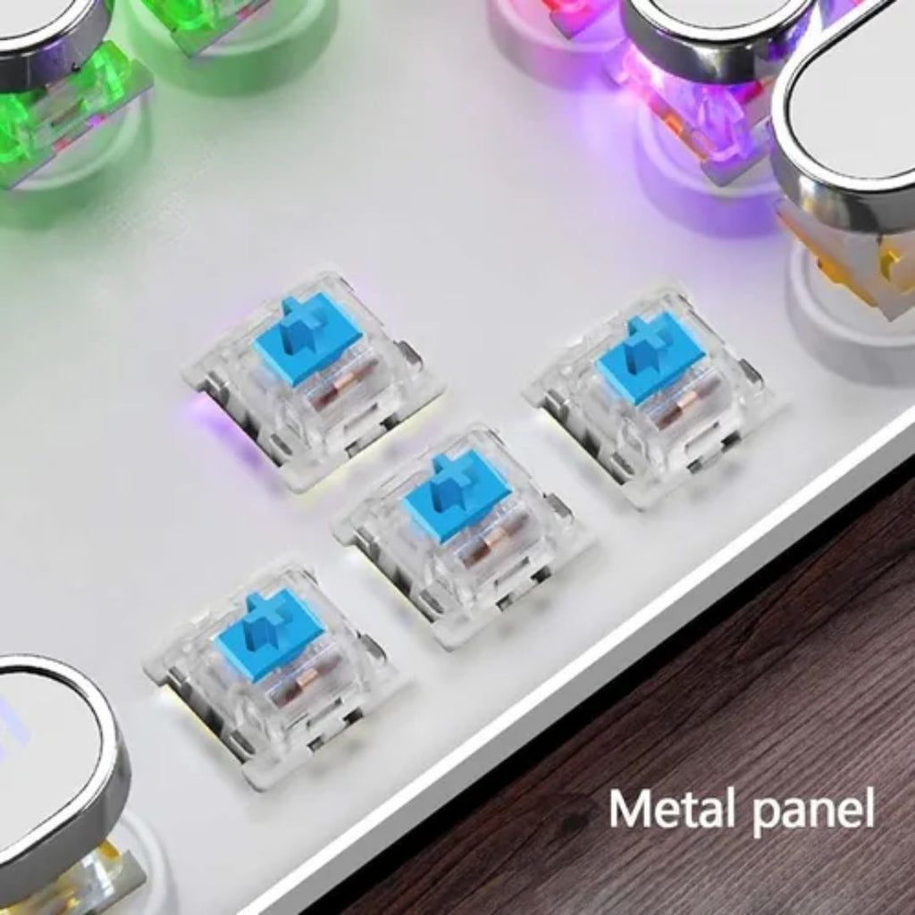 Teclado Gamer Mecánico Teclas Redondas